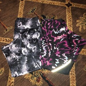 Ladies workout capris